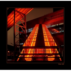 Orangene Treppe  (Zollverein)